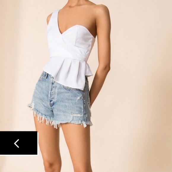 COPY - Karlie one shoulder top - Picture 4 of 4